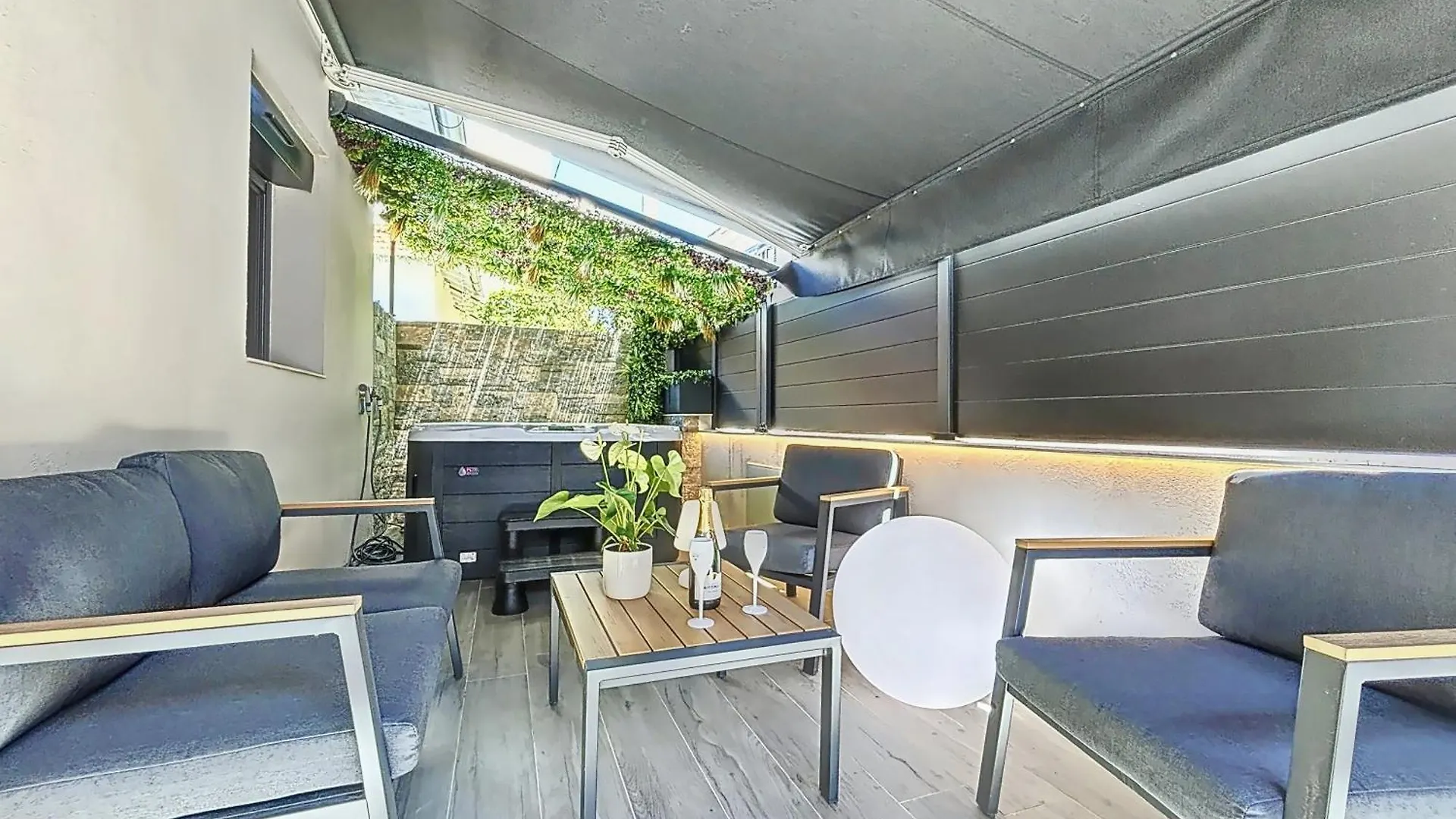 La Suite Eden - Maison De Ville Luxe - 4Pers - Jacuzzi - 10Min Cannes Le Cannet
